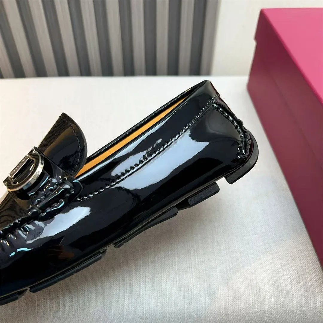 Men's shoes 💰560 Ferragamo new high-end quality 🔥 black cowhide ➕ cowhide lining size 38-45